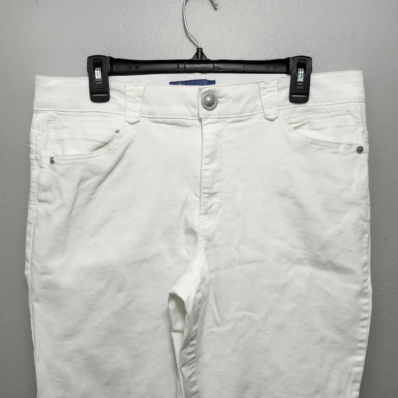 Democracy women's jeans size 16 white Ab solution - Picture 2 of 10